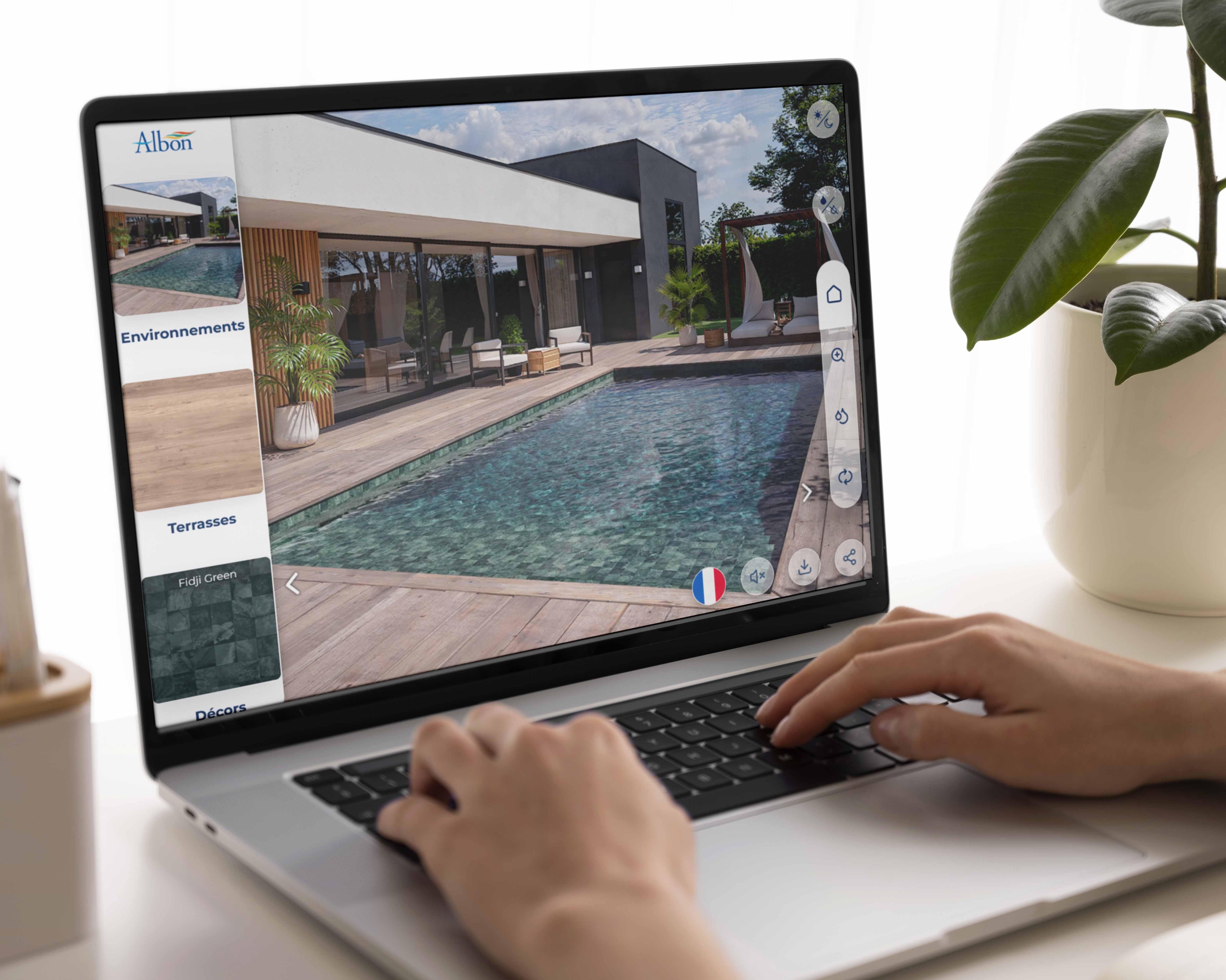 Configurateur de liner pour piscine